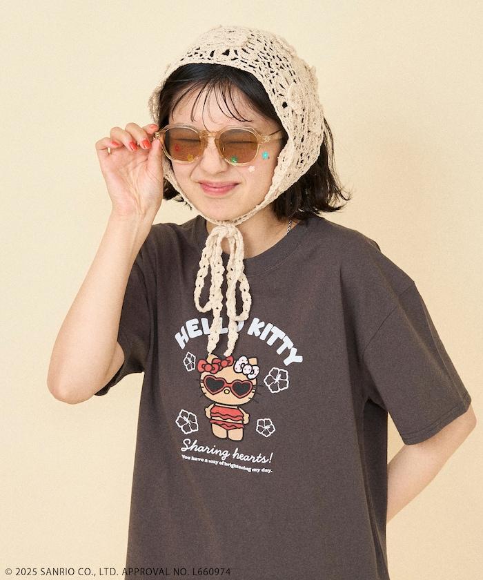 SANRIO 'HELLO KITTY' 夏季 沙灘T恤