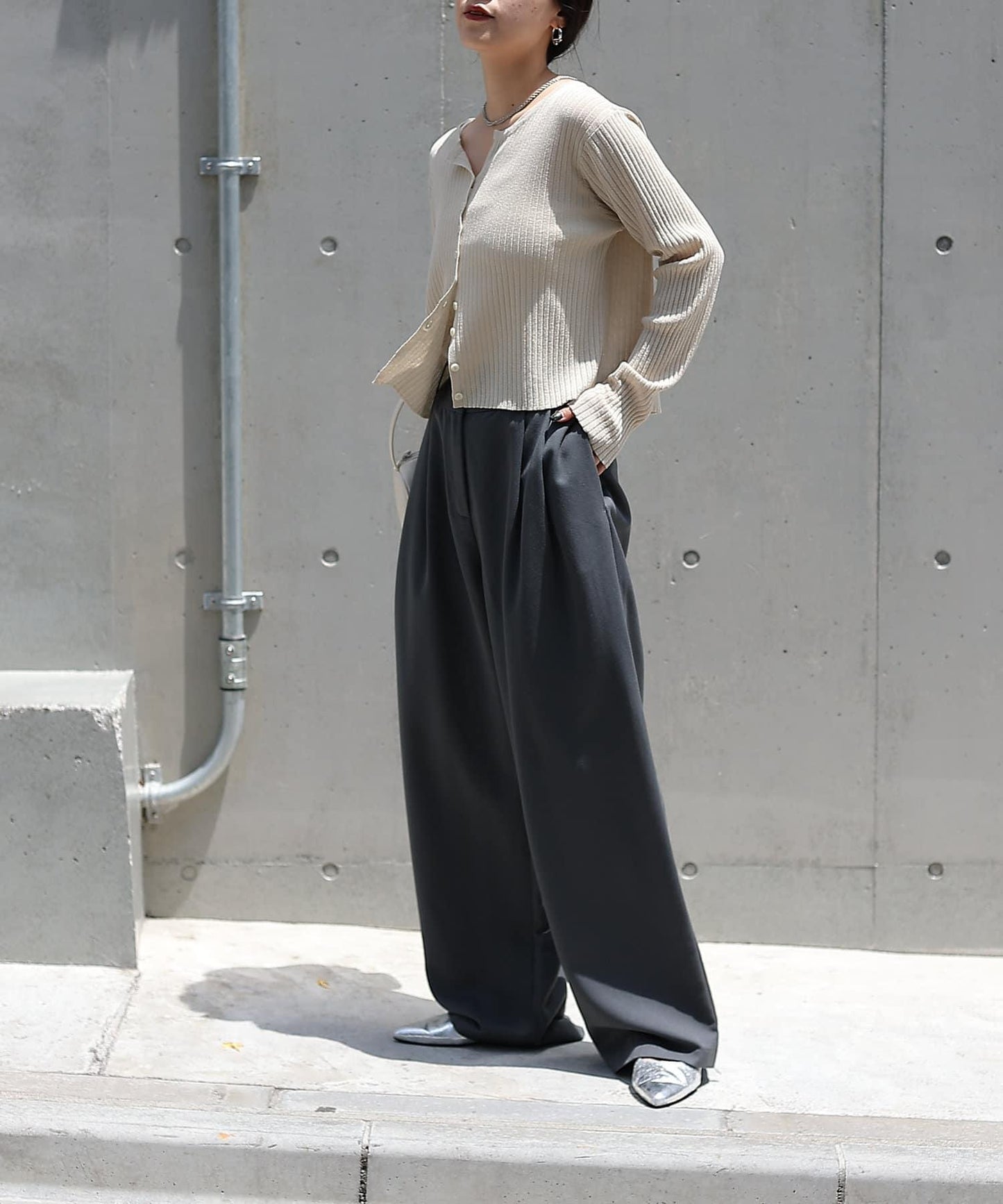 【SS】透明肋針開衫