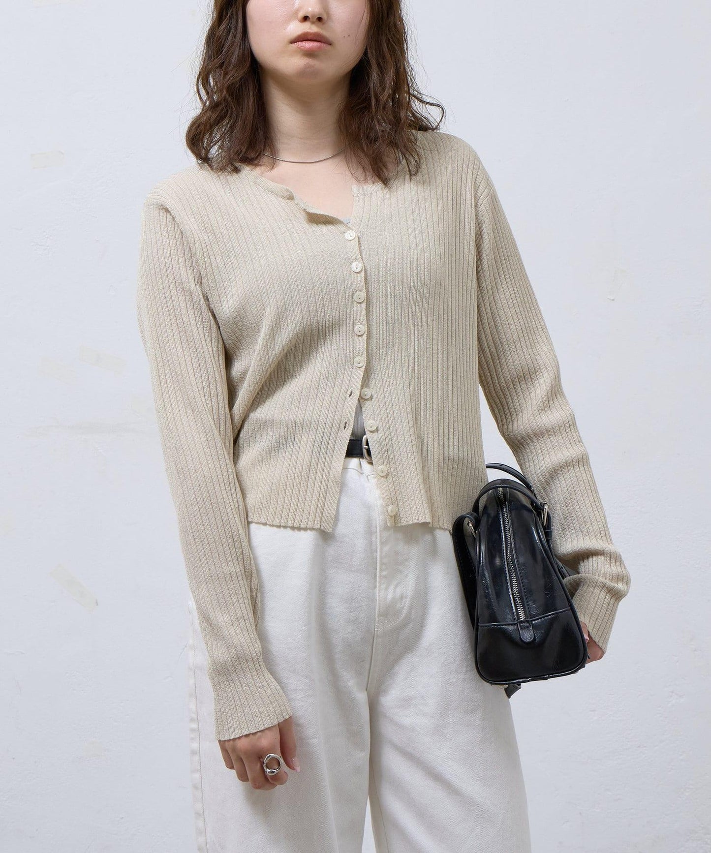 【SS】透明肋針開衫