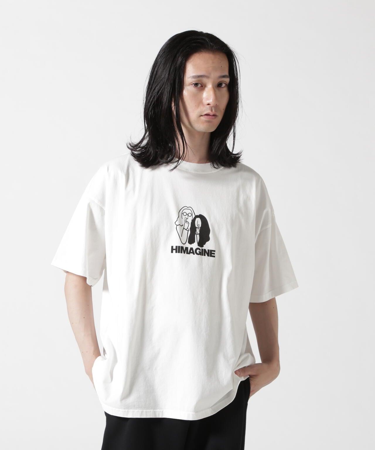 REMI RELIEF 聯名產品染色 25/-天竺大尺碼T恤(HIMAGINE)