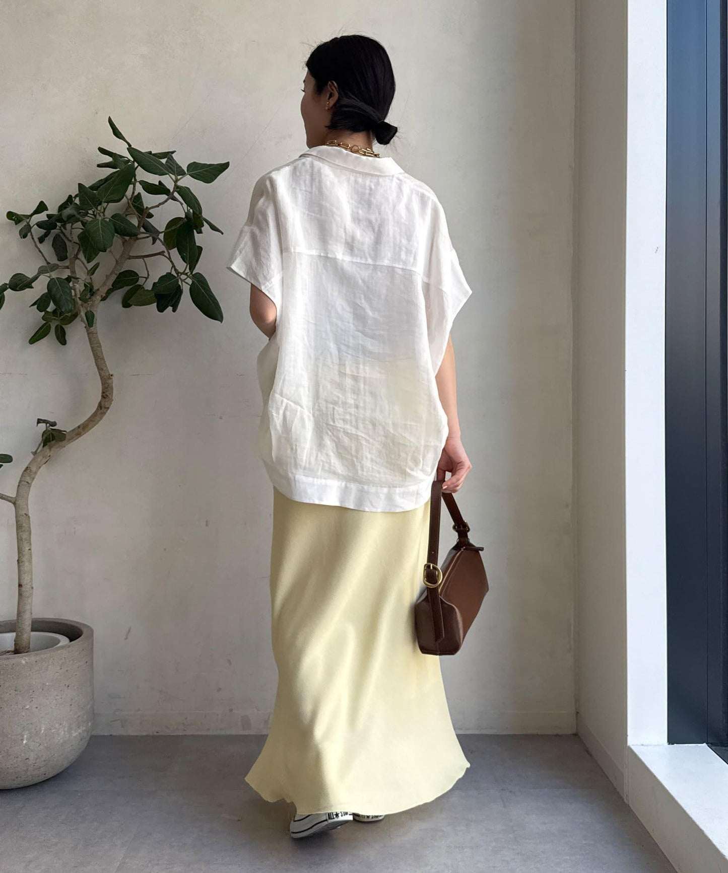 【最愛總選舉】亞麻材質法式襯衫