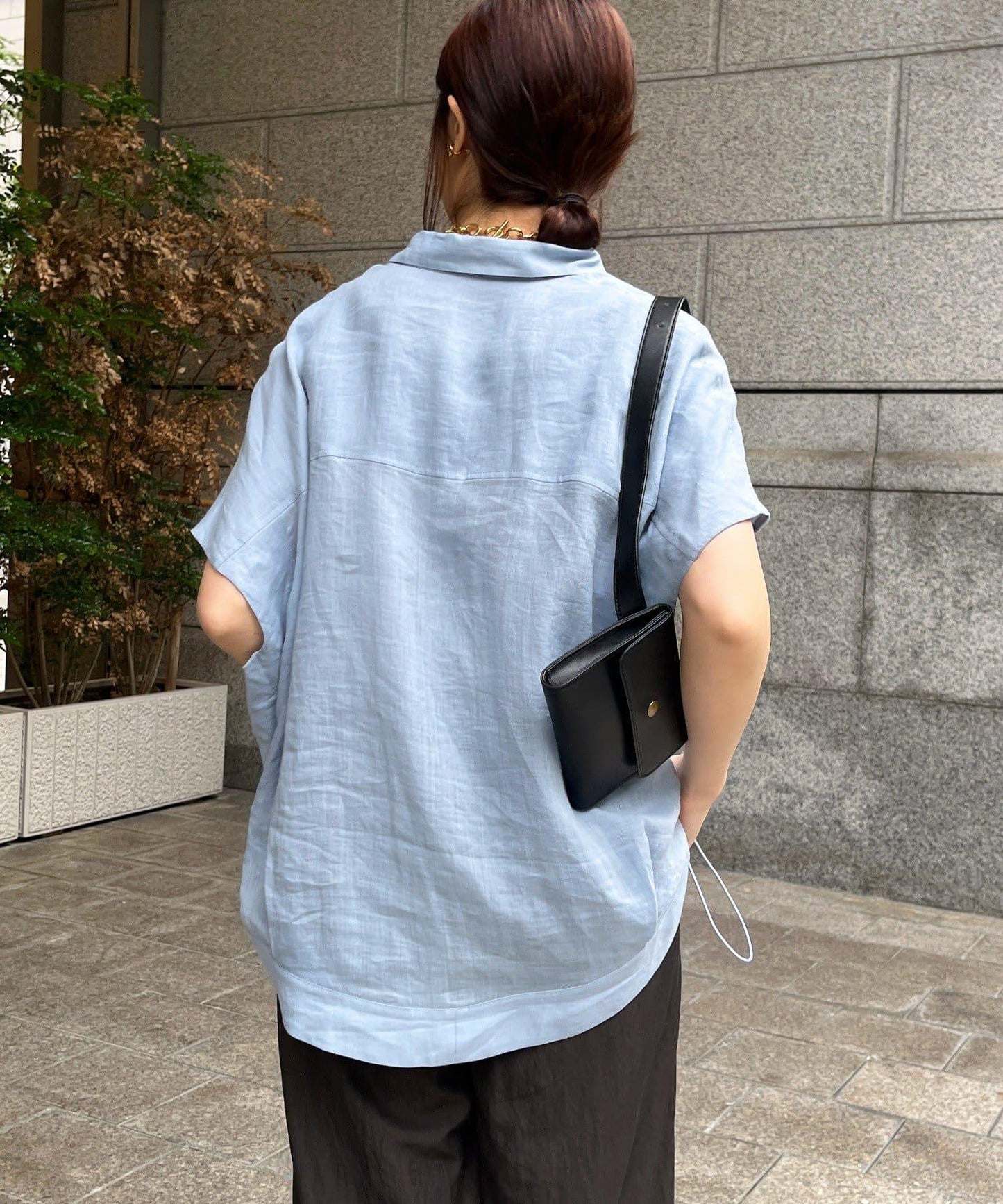 【最愛總選舉】亞麻材質法式襯衫