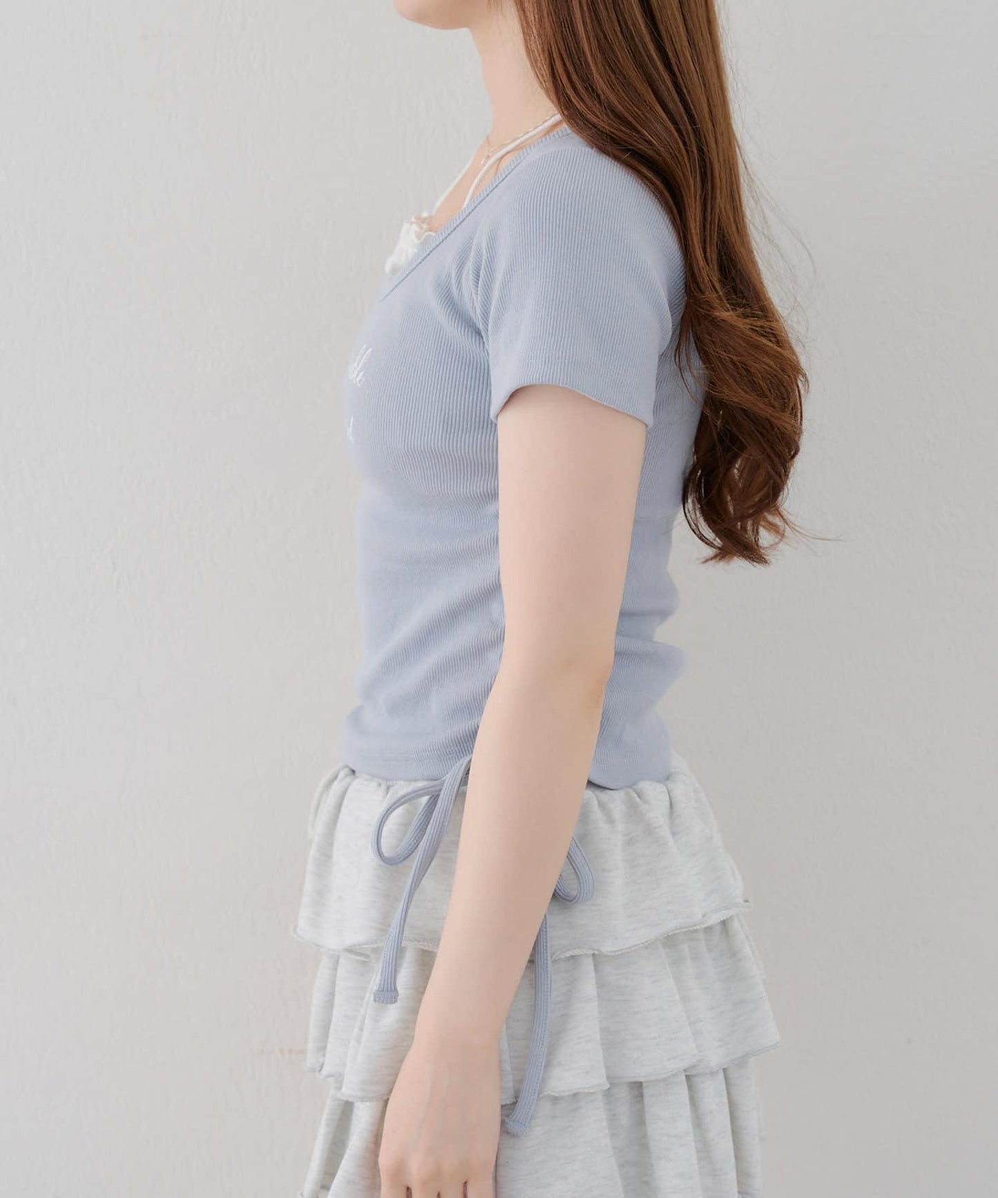 【@re.__mi23精選】下襬對接T恤