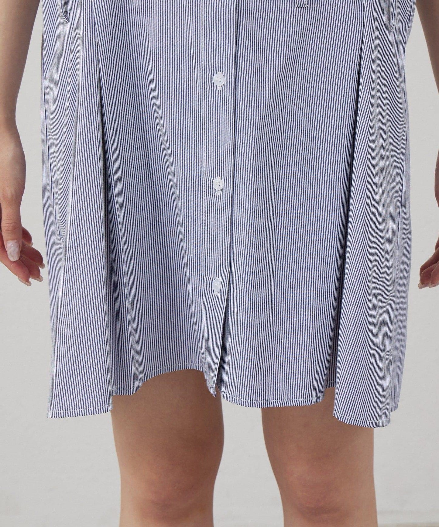 mline 露肩襯衫風 迷你連衣裙