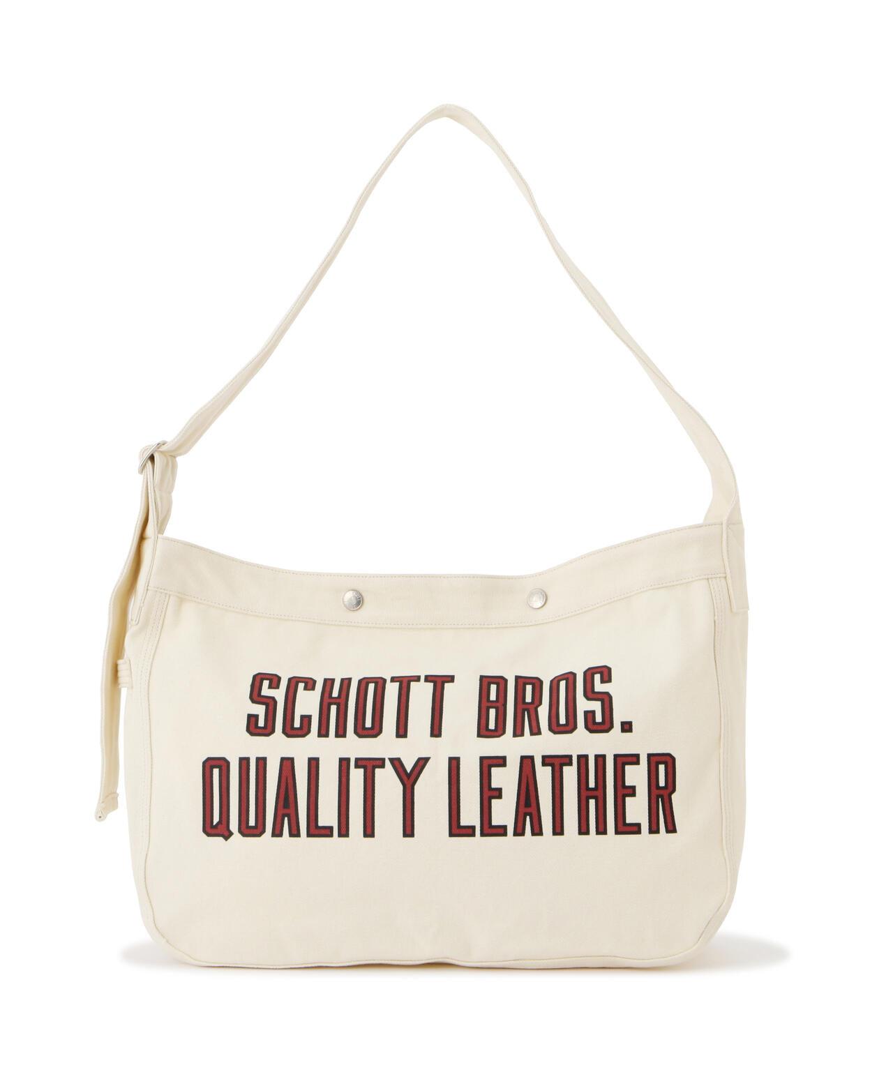 NEWSPAPER BAG“SCHOTT BROS”/報紙袋“肖特兄弟”