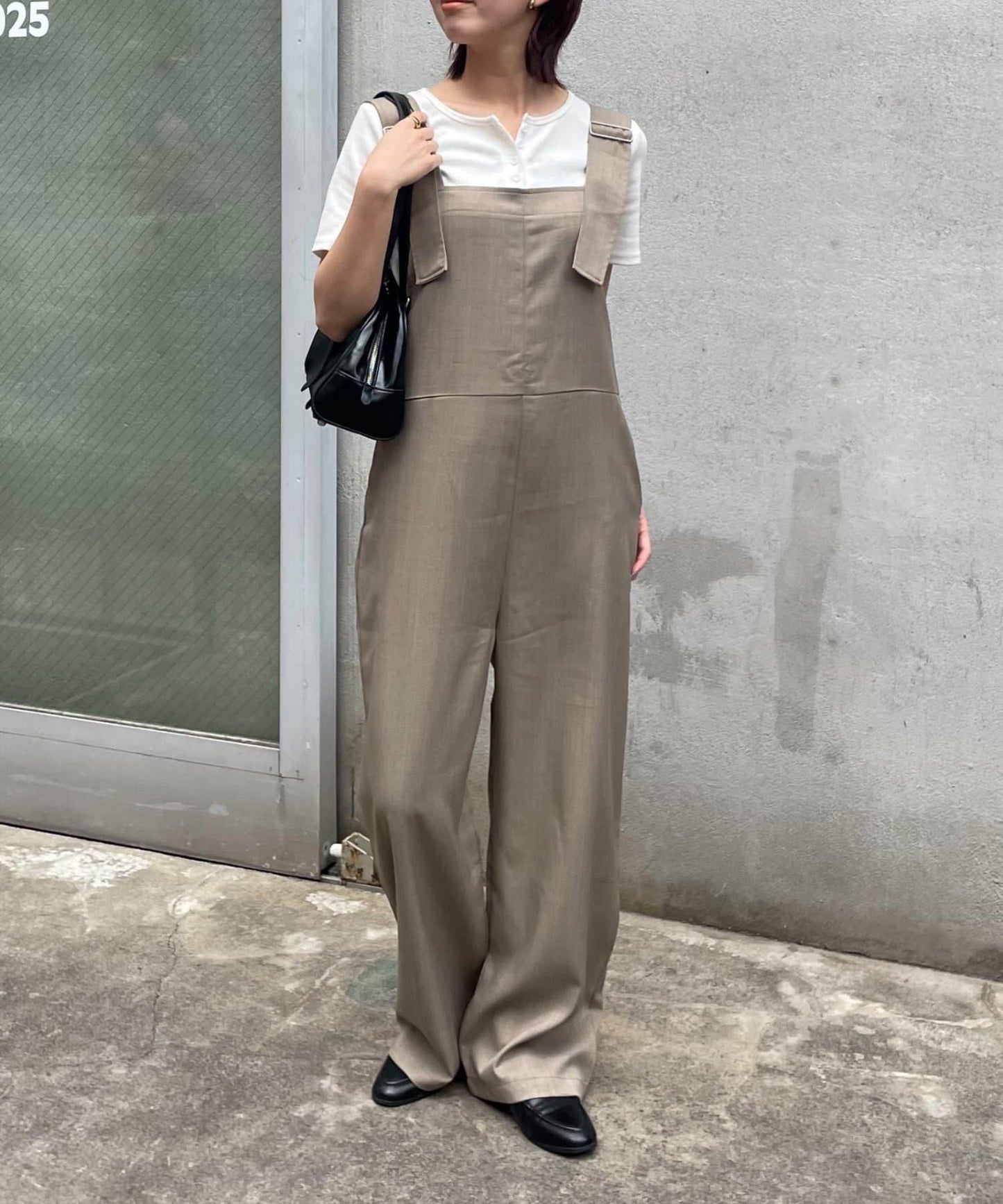 【PIKO企劃 / 網絡限定】亞麻風連體褲