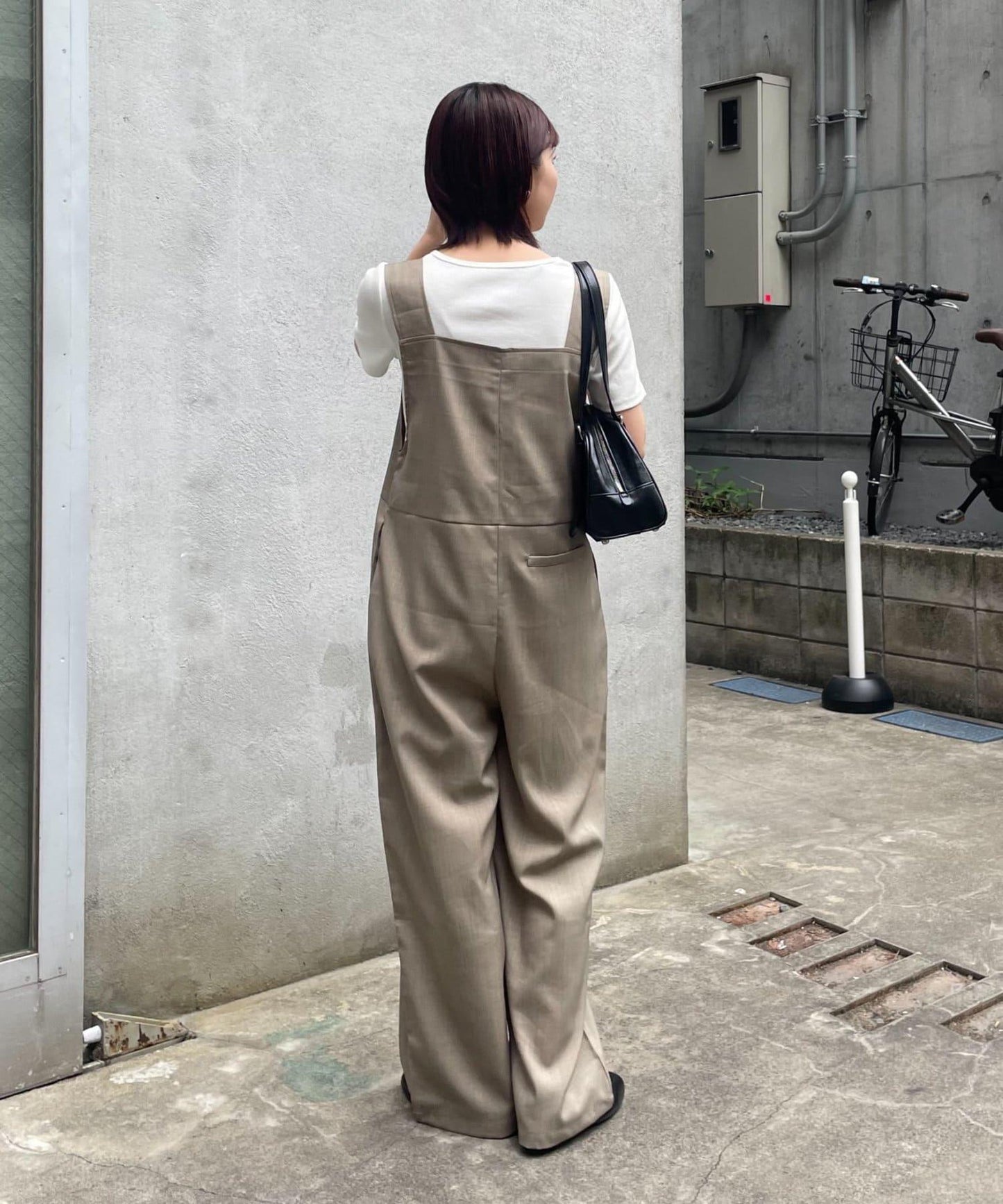 【PIKO企劃 / 網絡限定】亞麻風連體褲