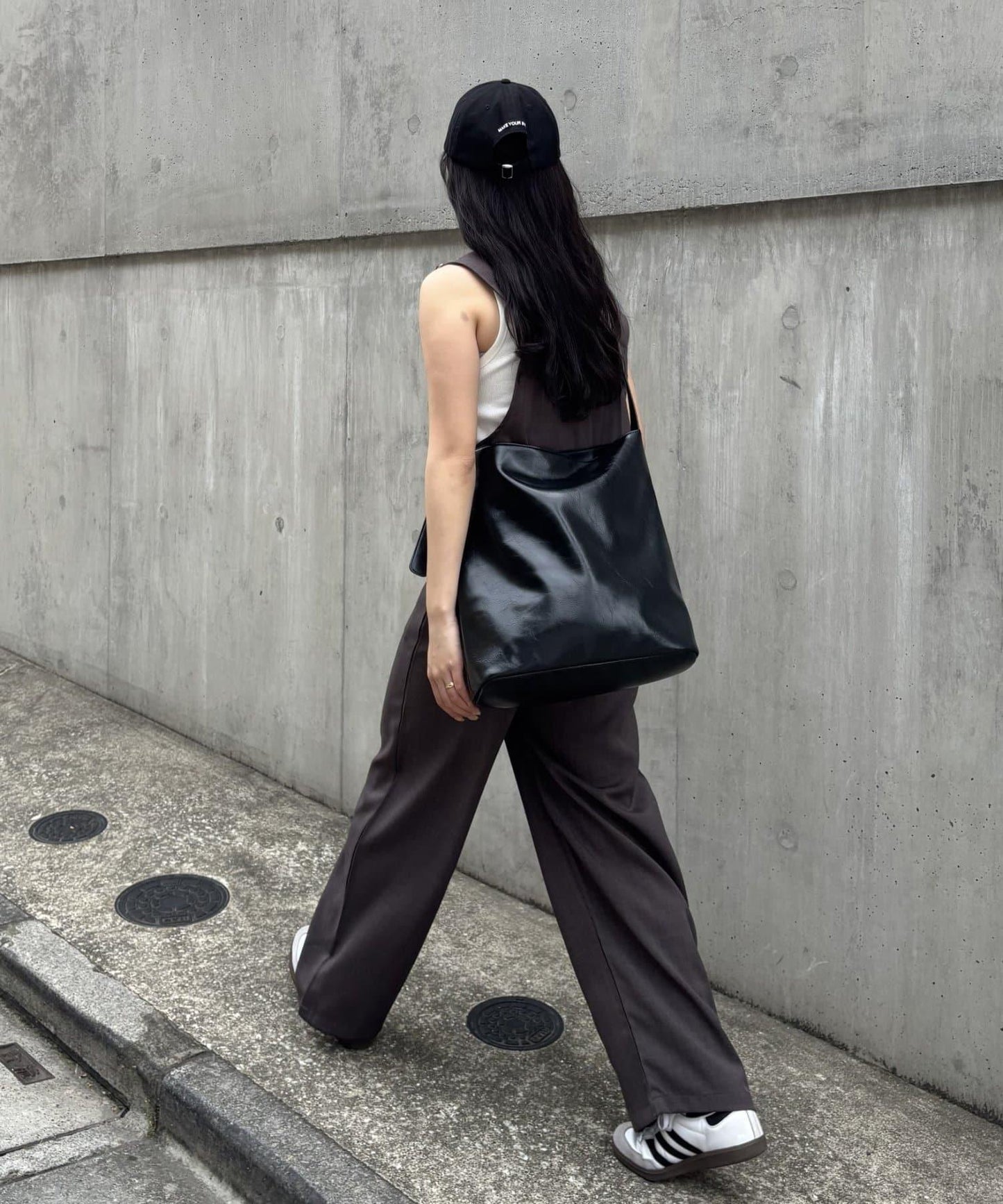 【PIKO企劃 / 網絡限定】亞麻風連體褲