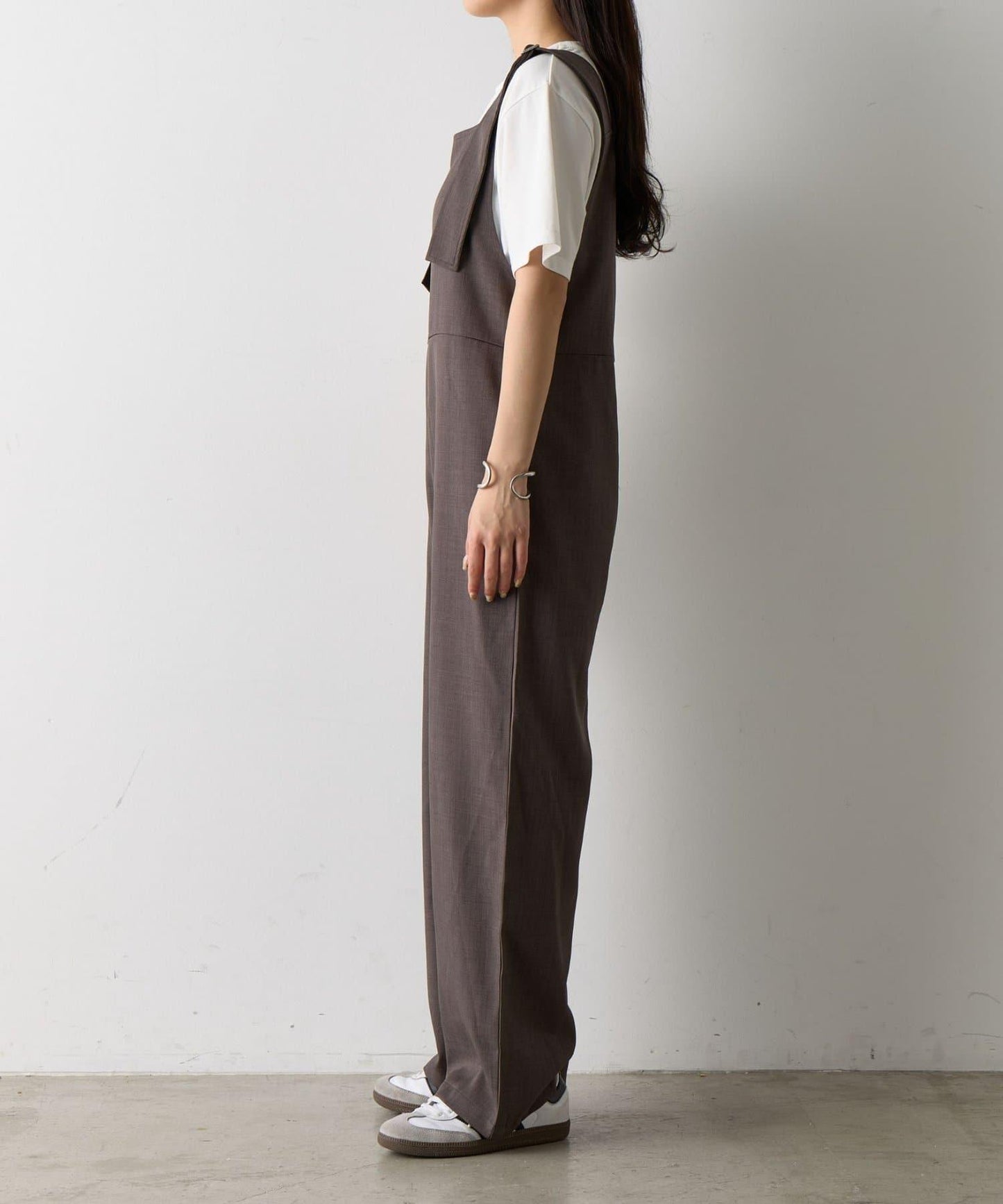 【PIKO企劃 / 網絡限定】亞麻風連體褲
