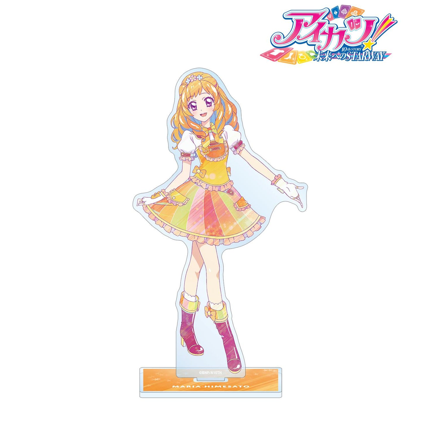 愛酷!第10季故事 ~通往未來的星之道~_姬裡瑪利亞 Ani-Art 透明標籤 大號亞克力支架