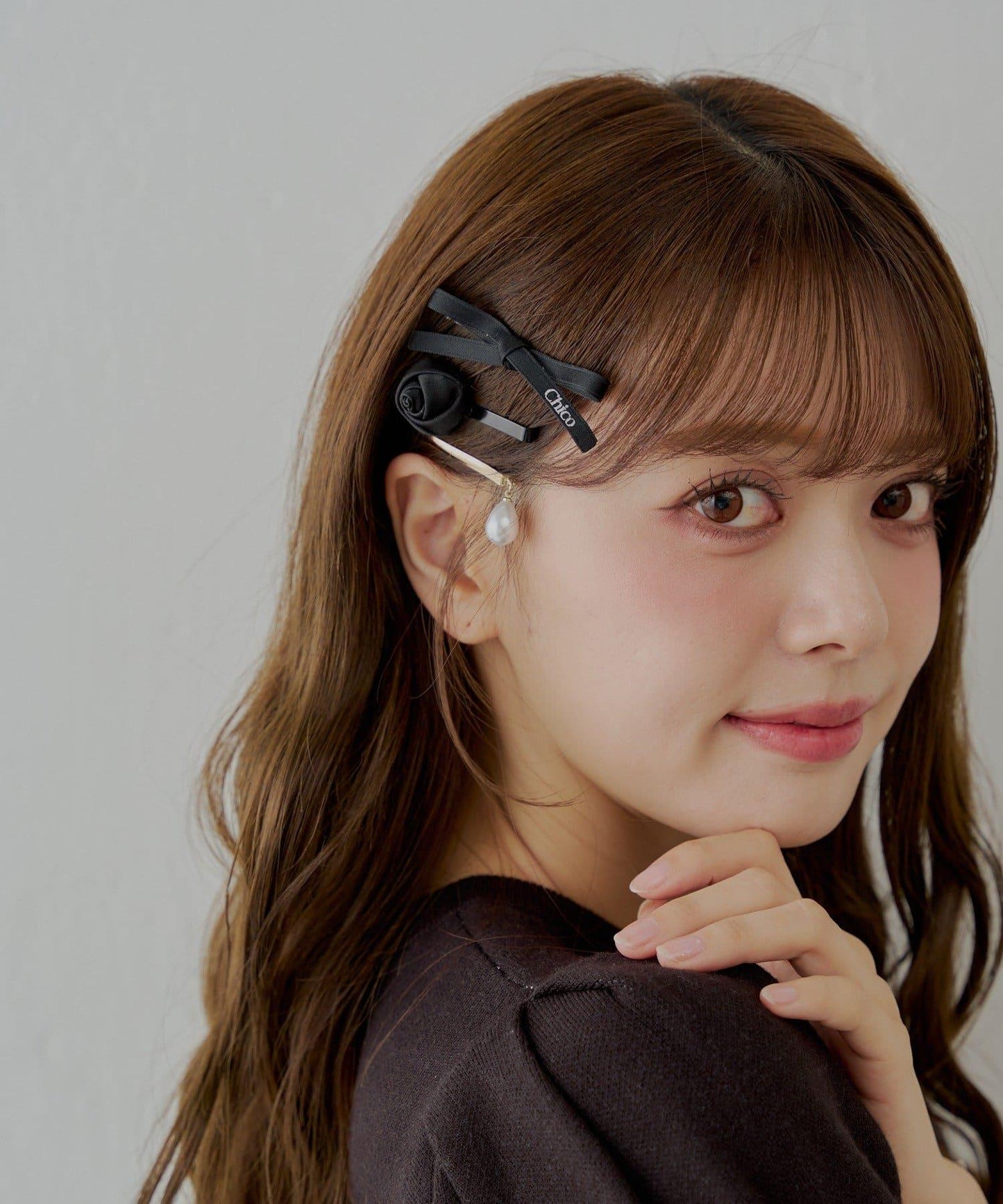 混搭髮夾3件套