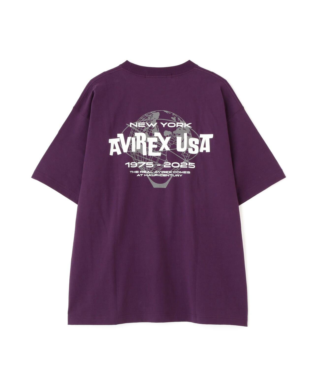 AVIREX美國T恤/標誌短袖T恤/AVIREX/阿維雷克斯
