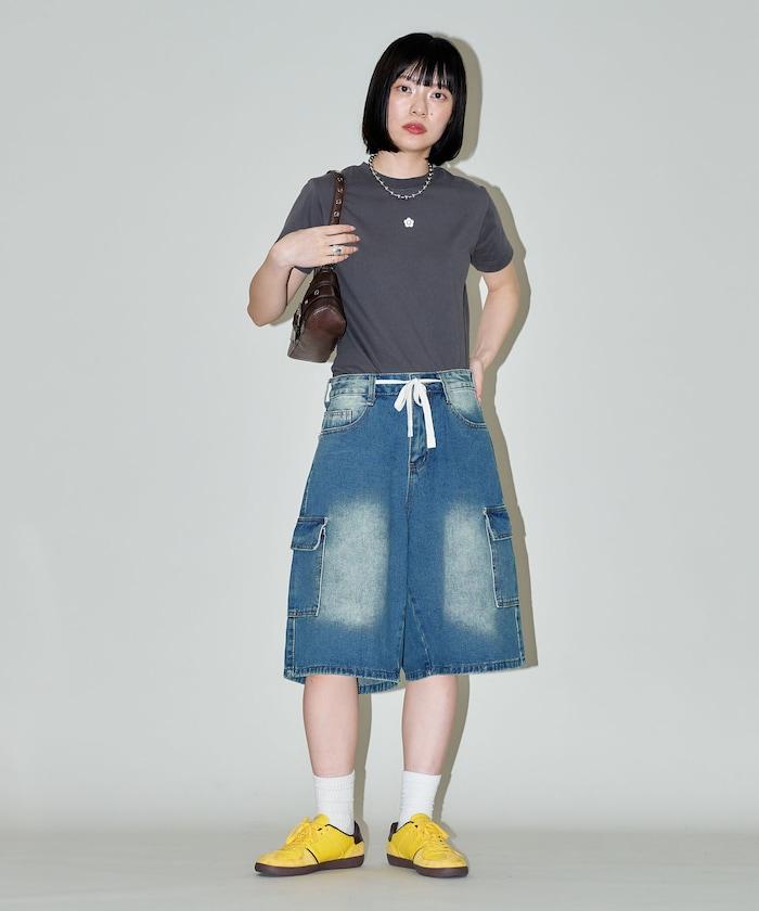 一點刺繡logo T恤