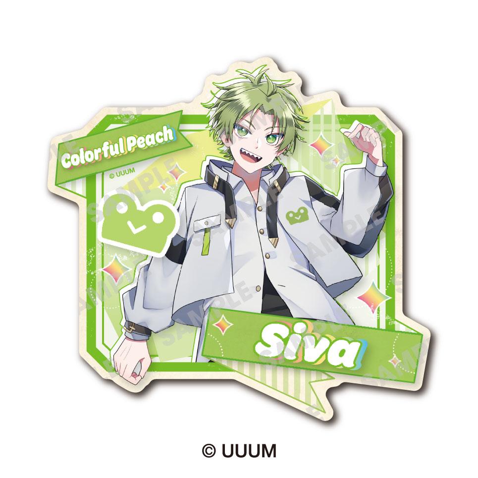 《七彩桃子》旅行貼紙 希瓦②