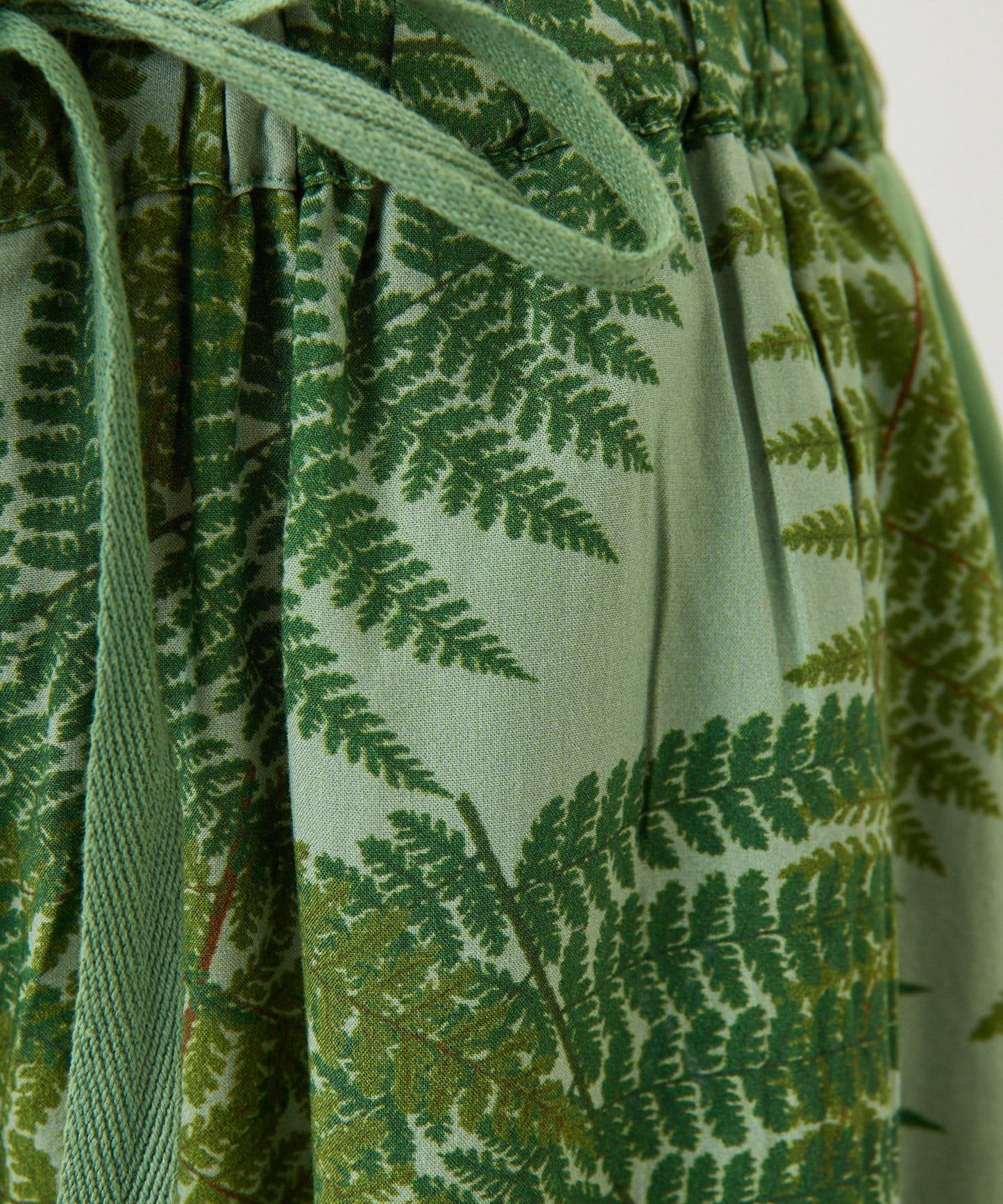 ear PAPILLONNER 蕨類圖案 褲子