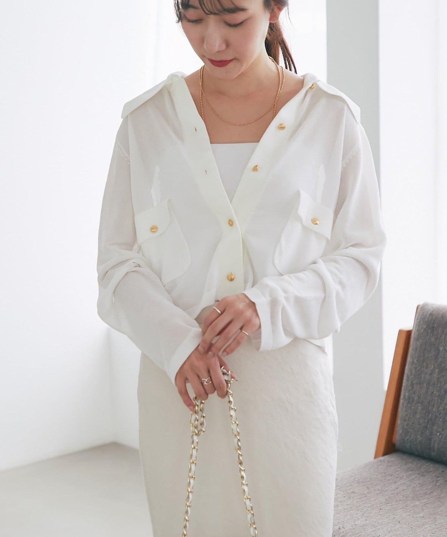 高扭透氣針織夾克開衫