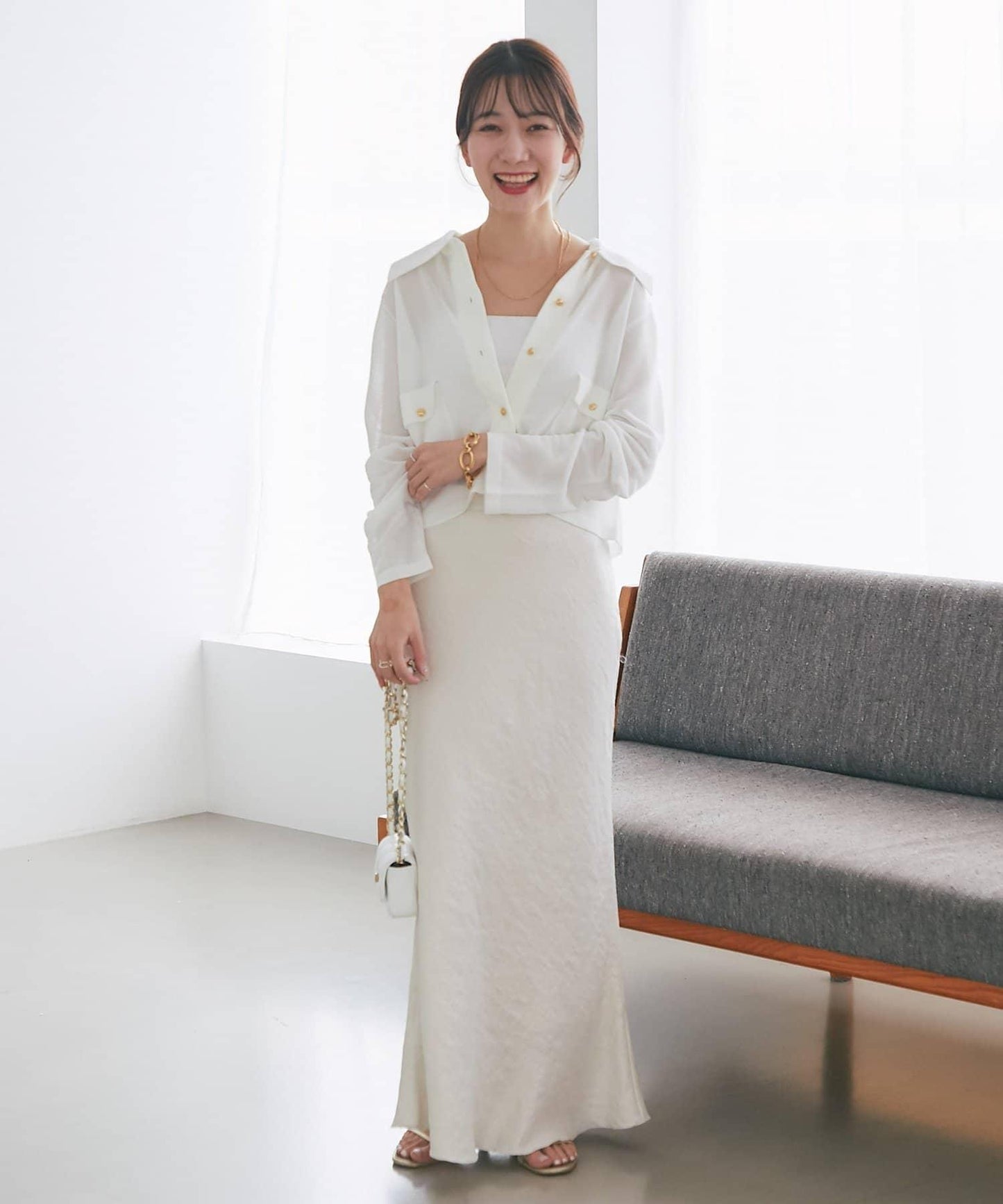 高扭透氣針織夾克開衫