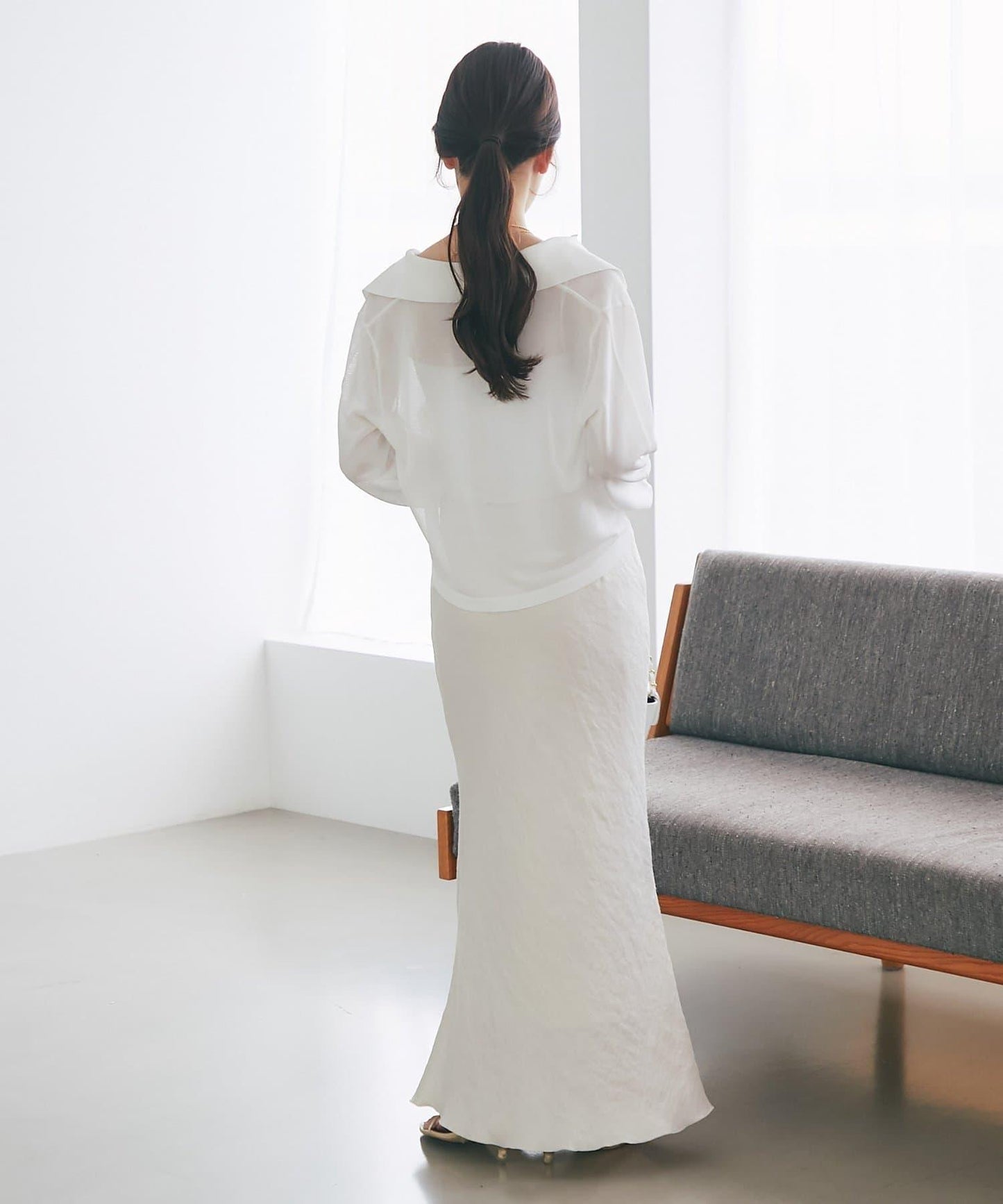 高扭透氣針織夾克開衫