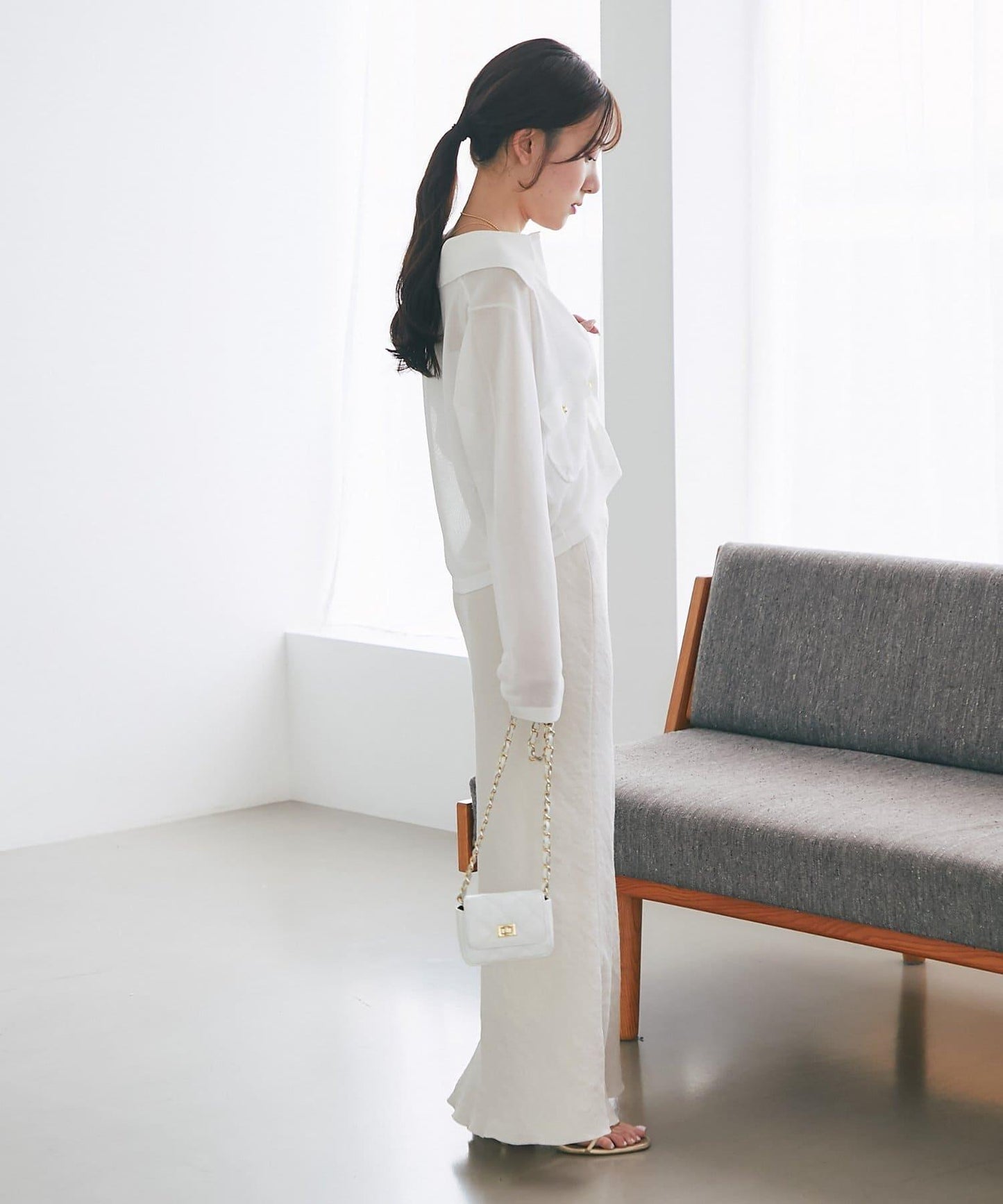 高扭透氣針織夾克開衫