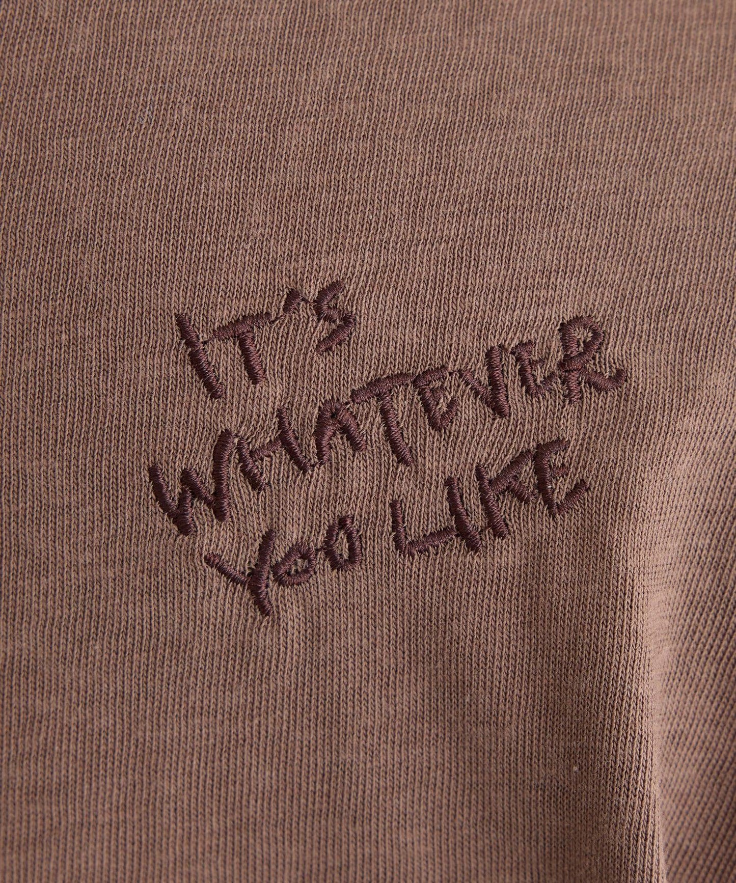 透薄拼接一點刺繡oversize短袖T恤