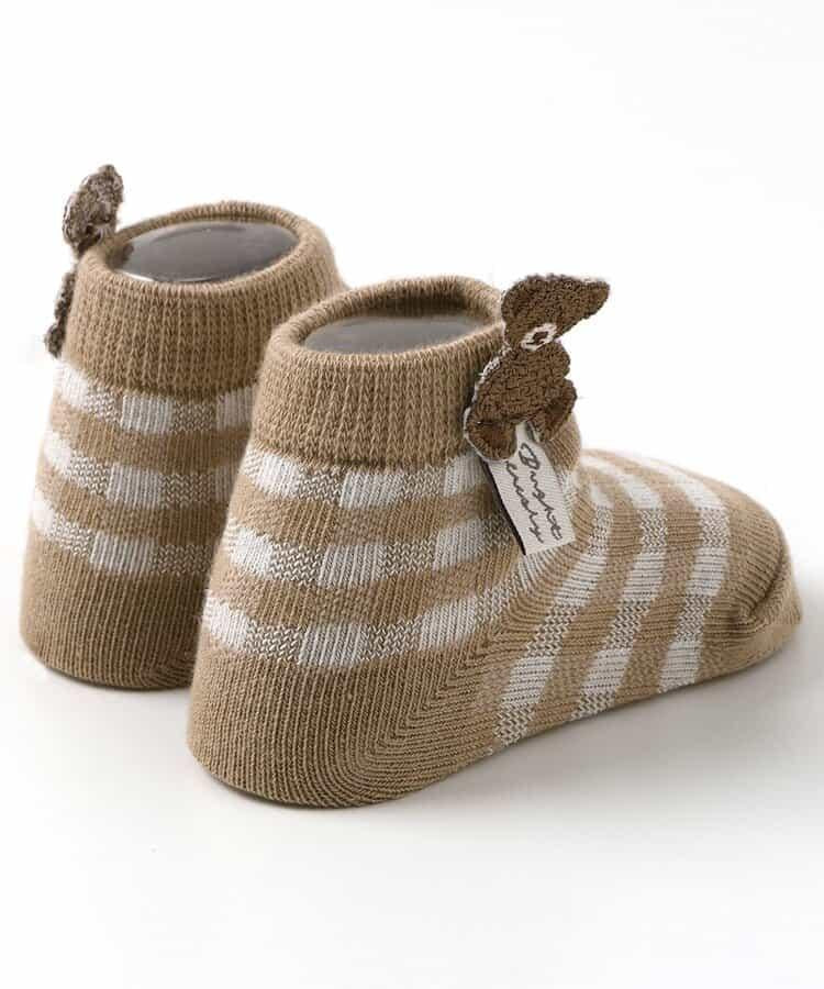 圖案刺繡嬰兒襪