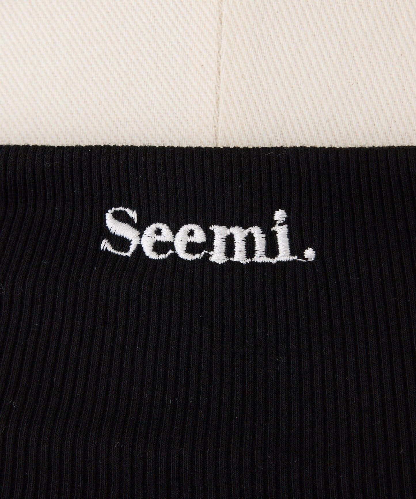 【Seemi.】荷葉邊吊帶連衣裙