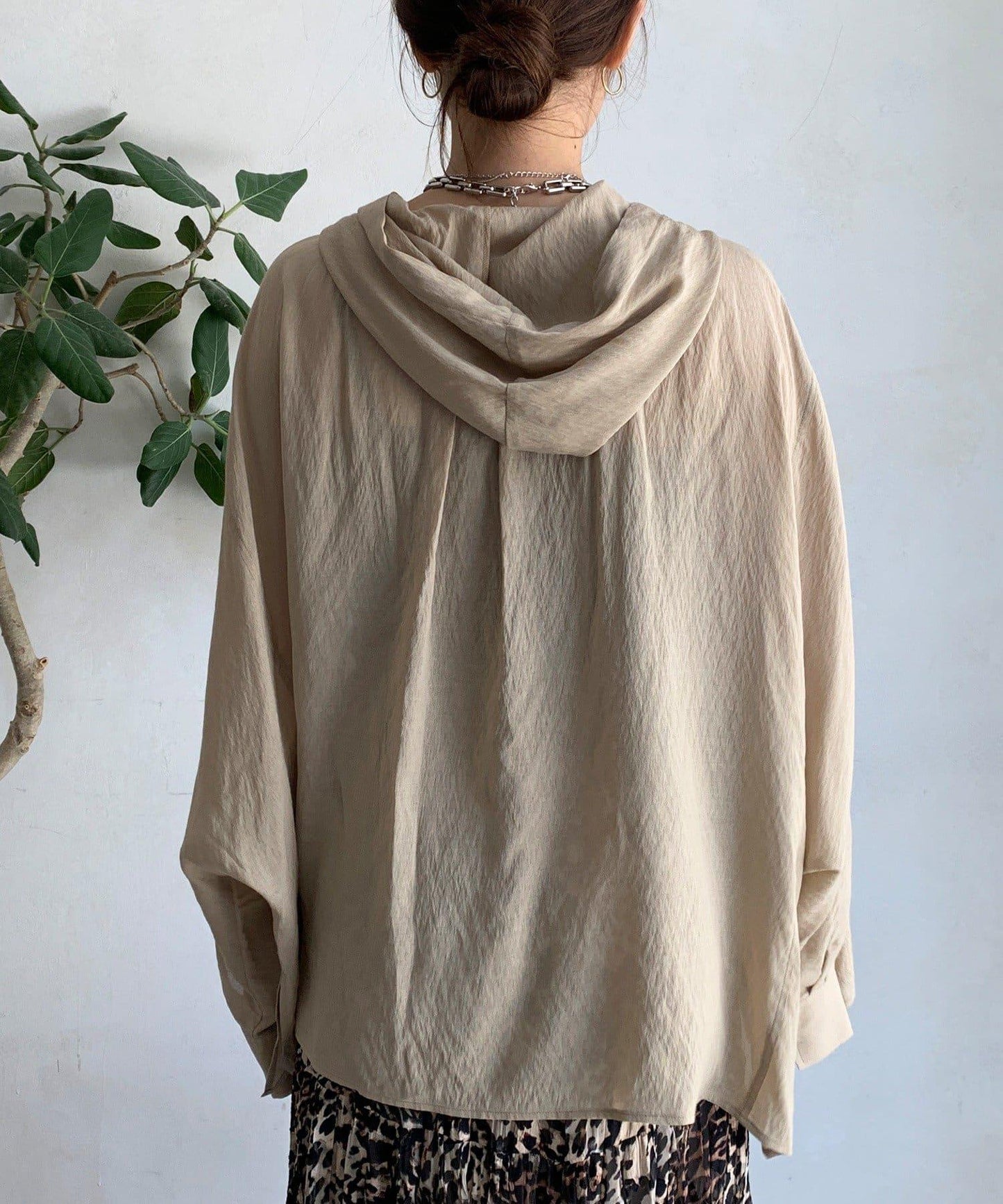 帶帽子的男士襯衫