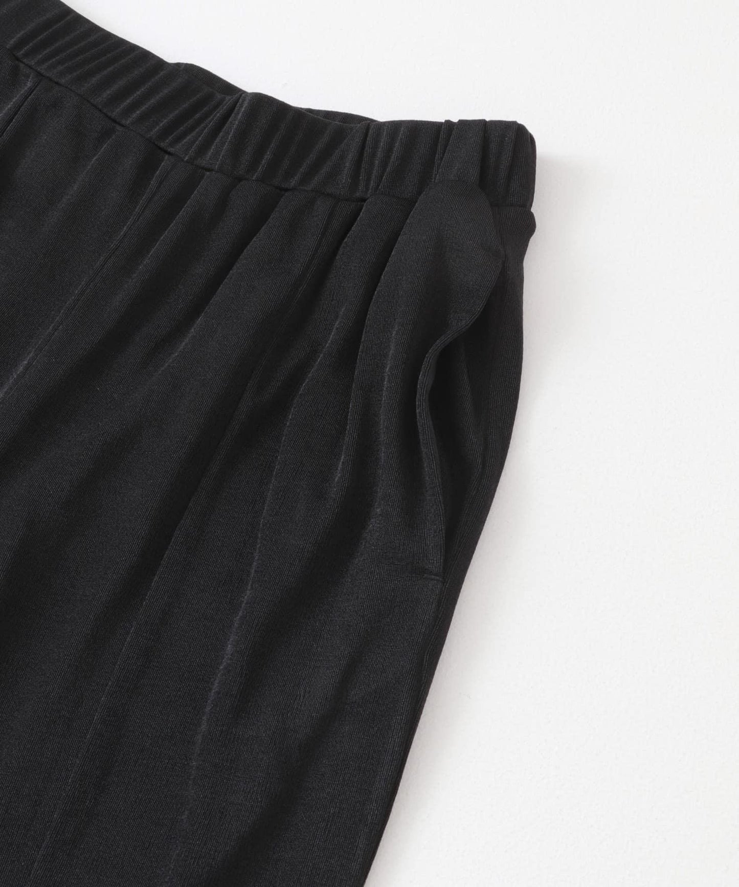 亮面易穿喇叭褲