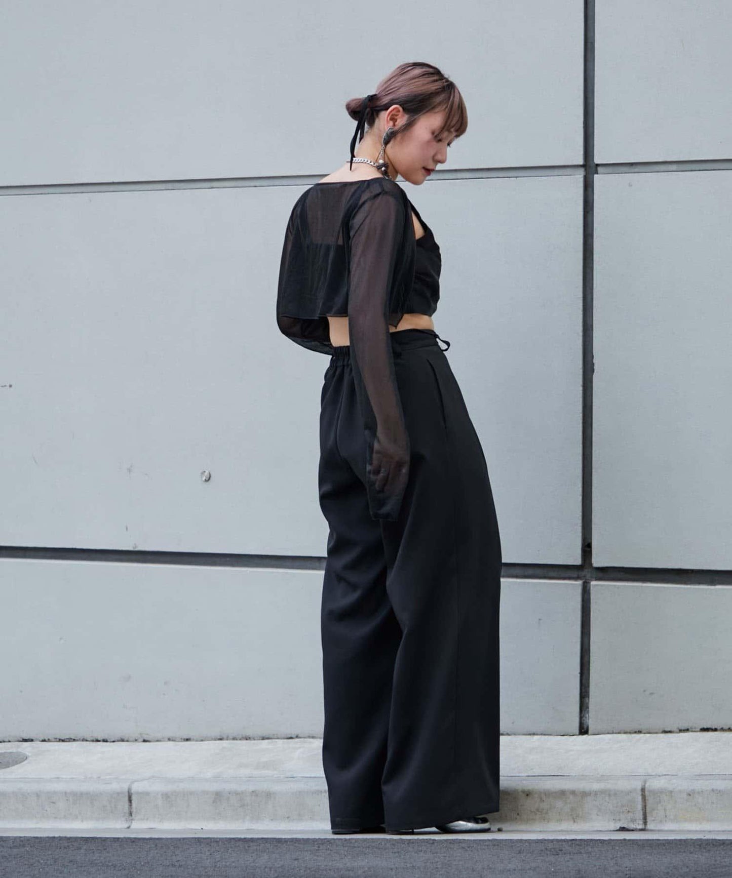 【Mavie..7】不對稱緞面背心