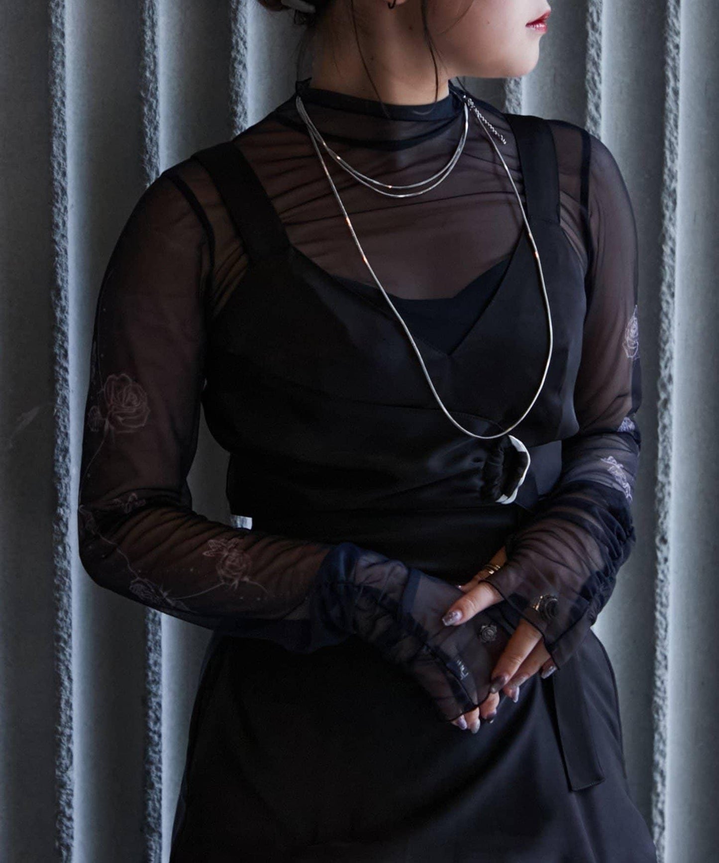 【Mavie..7】不對稱緞面背心