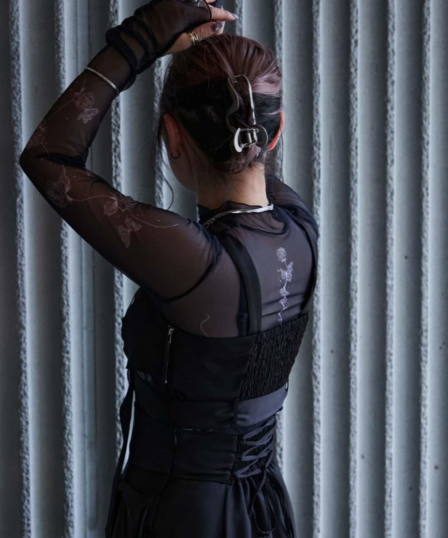 【Mavie..7】不對稱緞面背心