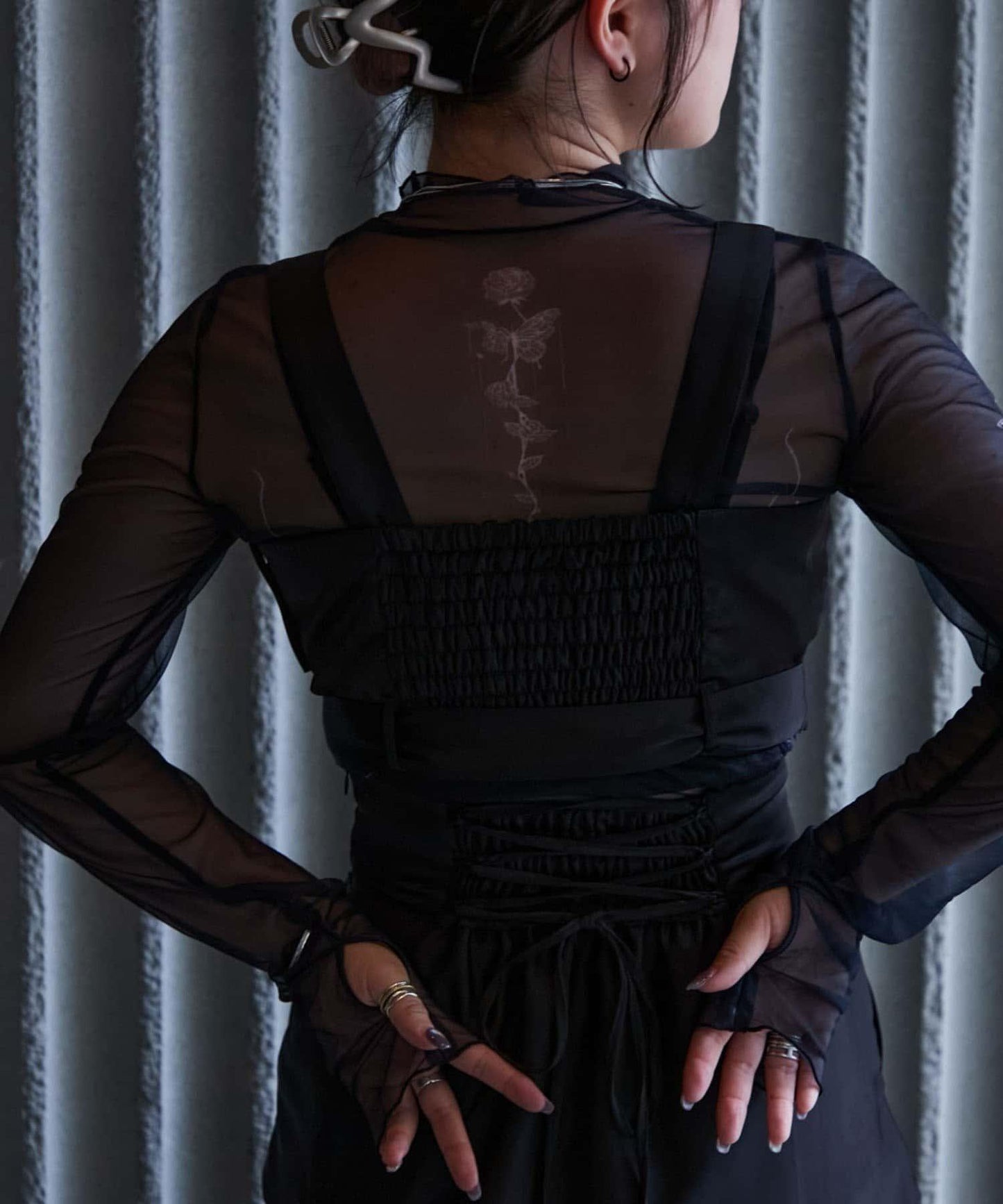 【Mavie..7】不對稱緞面背心