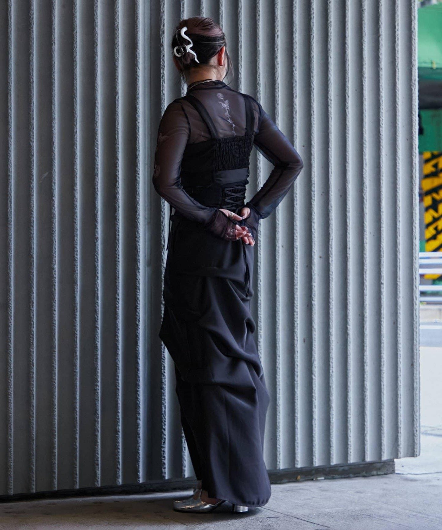 【Mavie..7】不對稱緞面背心