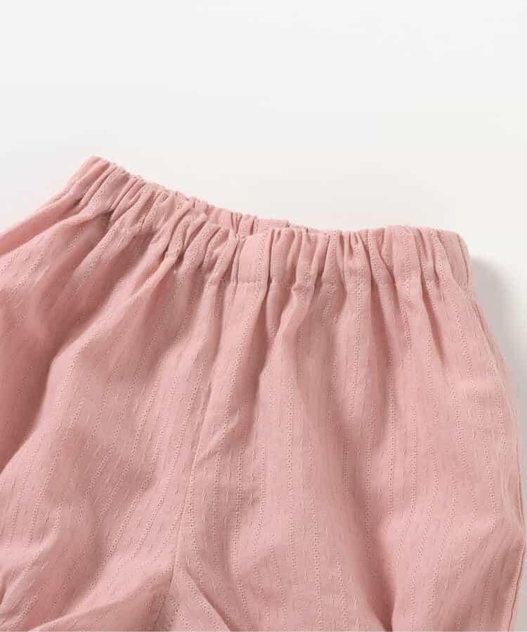 花紋荷葉邊刺繡套裝