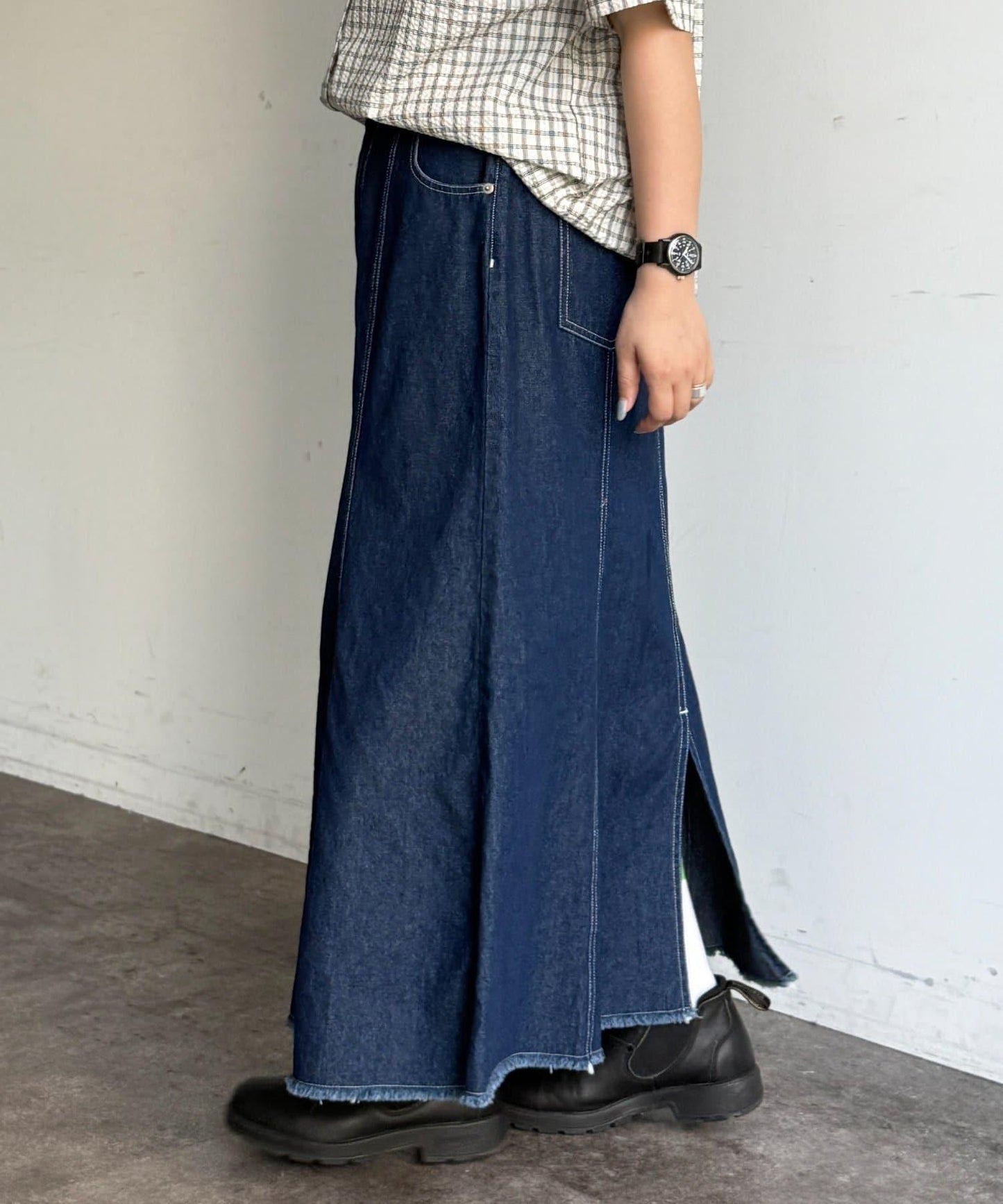 8盎司牛仔美人魚裙