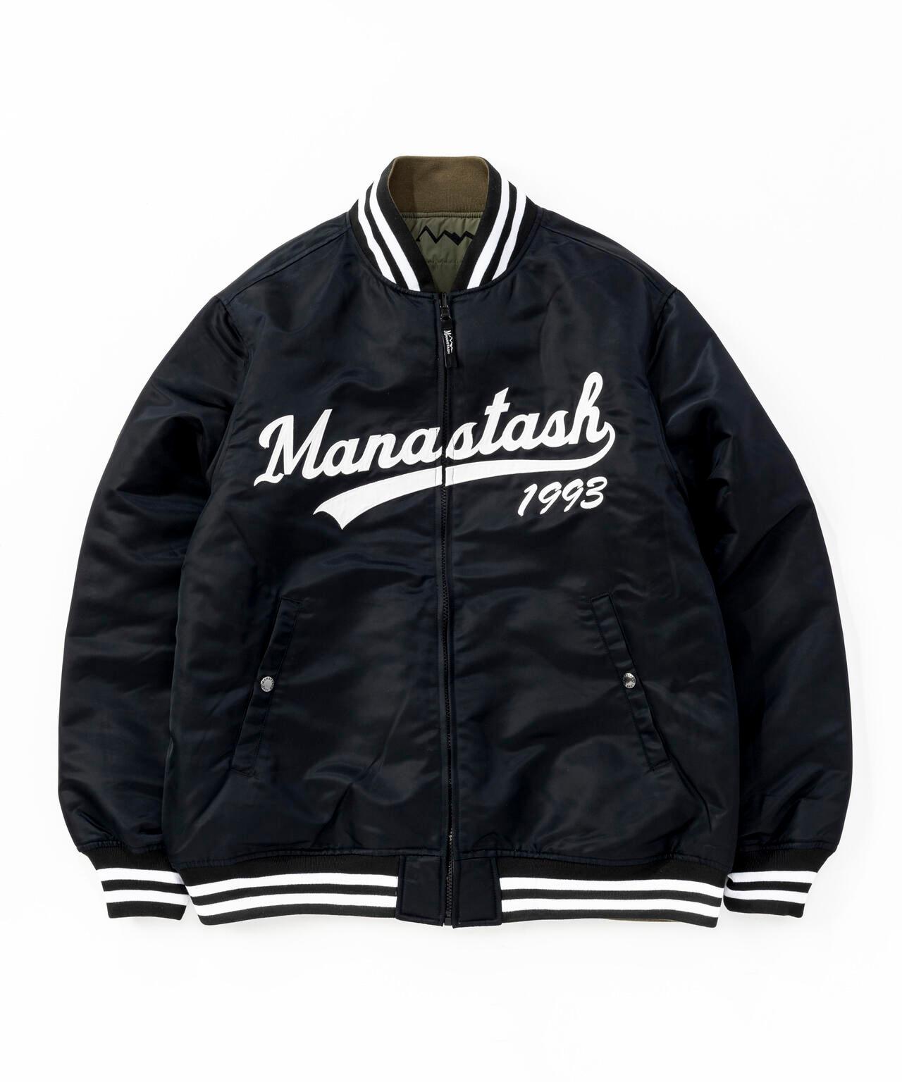 MANASTASH/可逆尼龍運動夾克