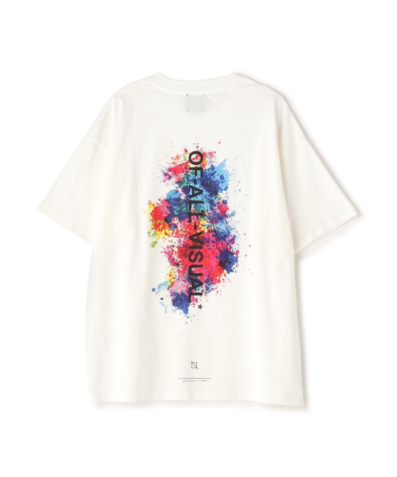 【&DEPOT限定】A4A/艾福艾/塗料短袖T恤