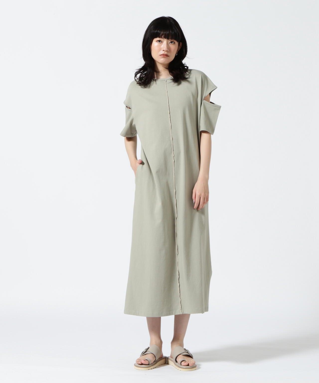 DROIT BELLO(ドロイトベロ) 袖側開衩連衣裙