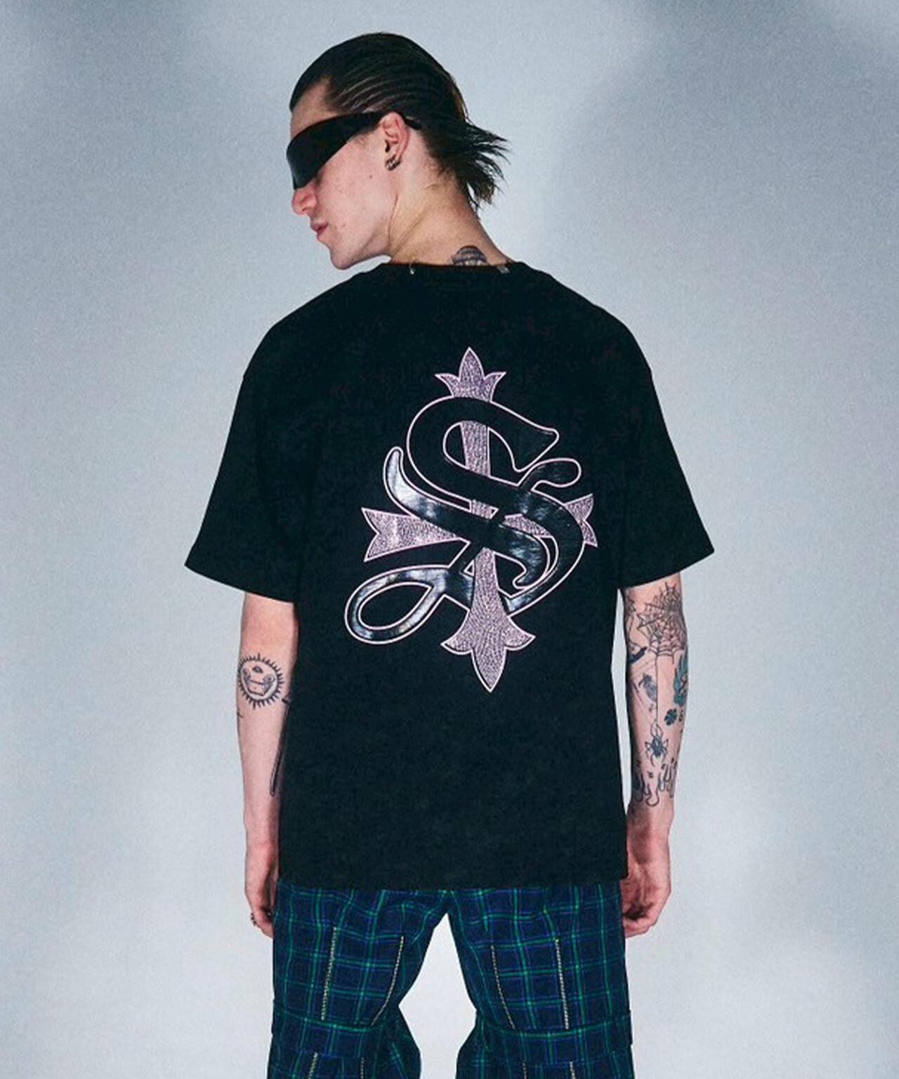 SUPPLIER/供應商/【LHP】復古水洗十字架圖案T恤