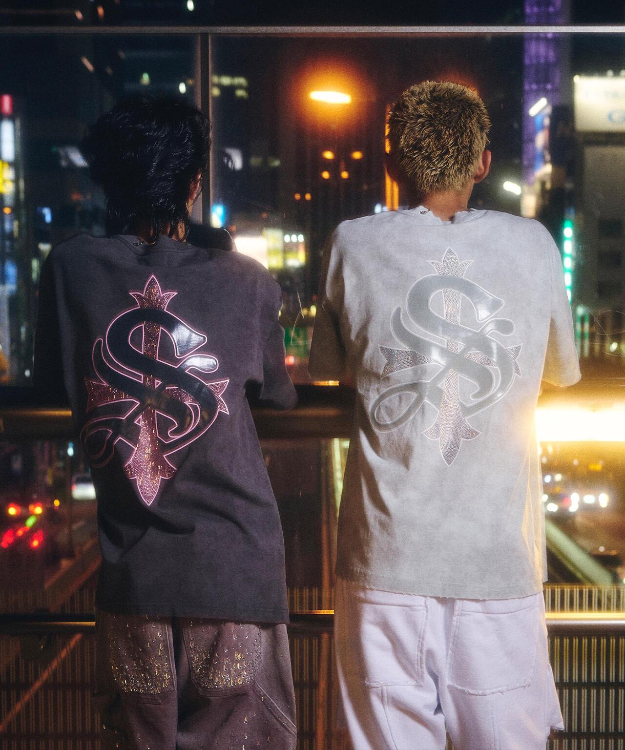 SUPPLIER/供應商/【LHP】破損十字架圖案T恤