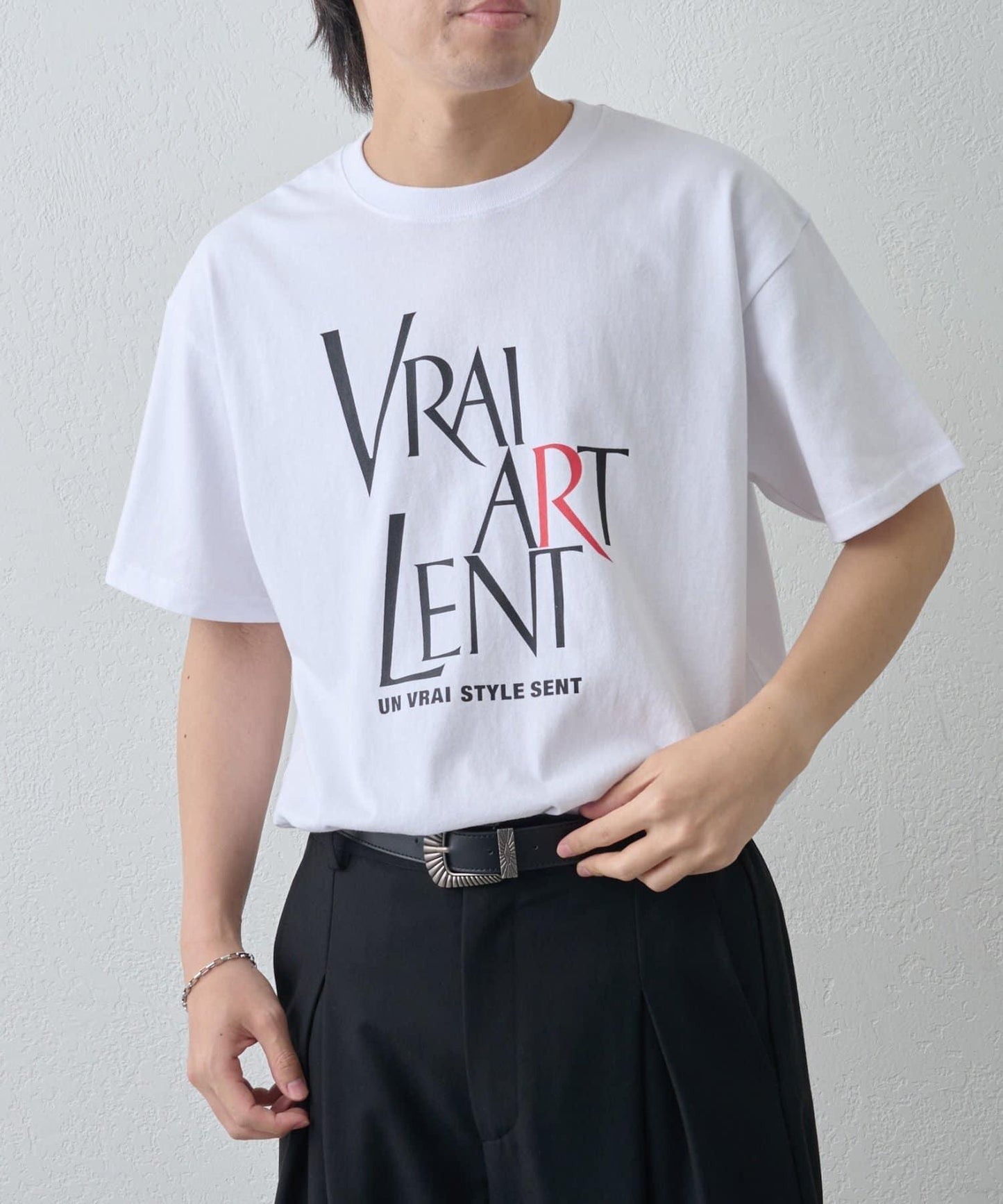 VRAI ART印花T恤