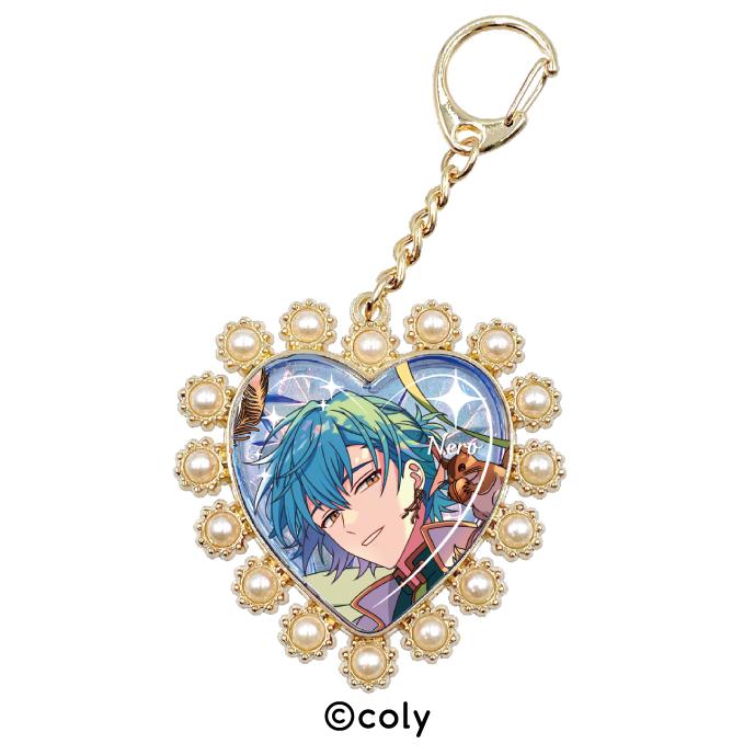 《魔法使的約定》_心形水鑽鑰匙扣 13.尼羅