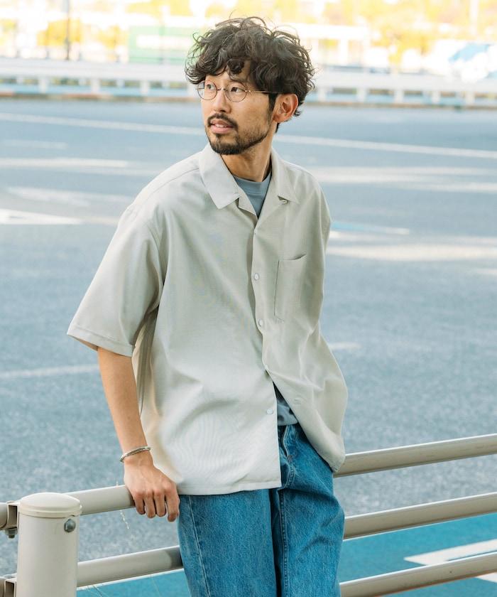 Reflax 功能性素材 輕鬆合身 開領襯衫 短袖