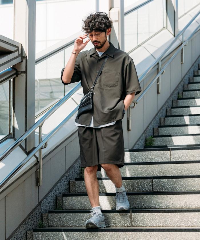 Reflax 功能性素材 輕鬆合身 開領襯衫 短袖