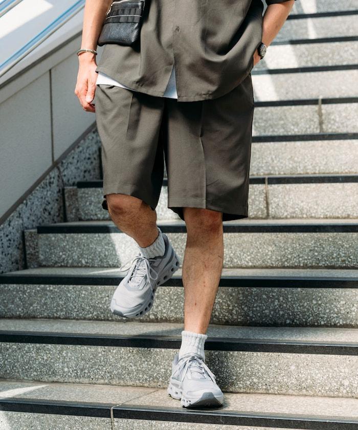 Reflax 功能性材料 寬鬆版型 舒適短褲/吸溼速幹/易護理/防紫外線/接觸冷感/環保材料/彈力