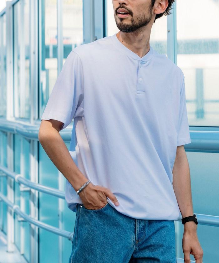 SUPER ICE 圓領短袖T恤 【接觸冷感】