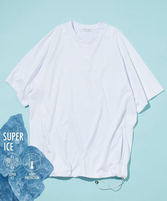 SUPER ICE 圓領短袖T恤 【接觸冷感】