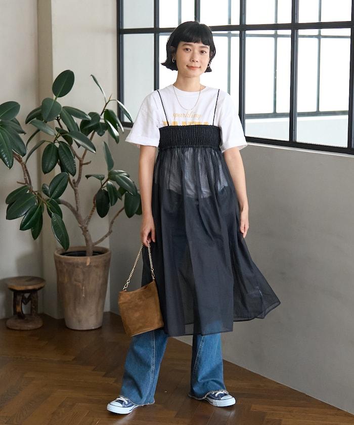 印度 2WAY 剪紗 格紋 帶式連體褲