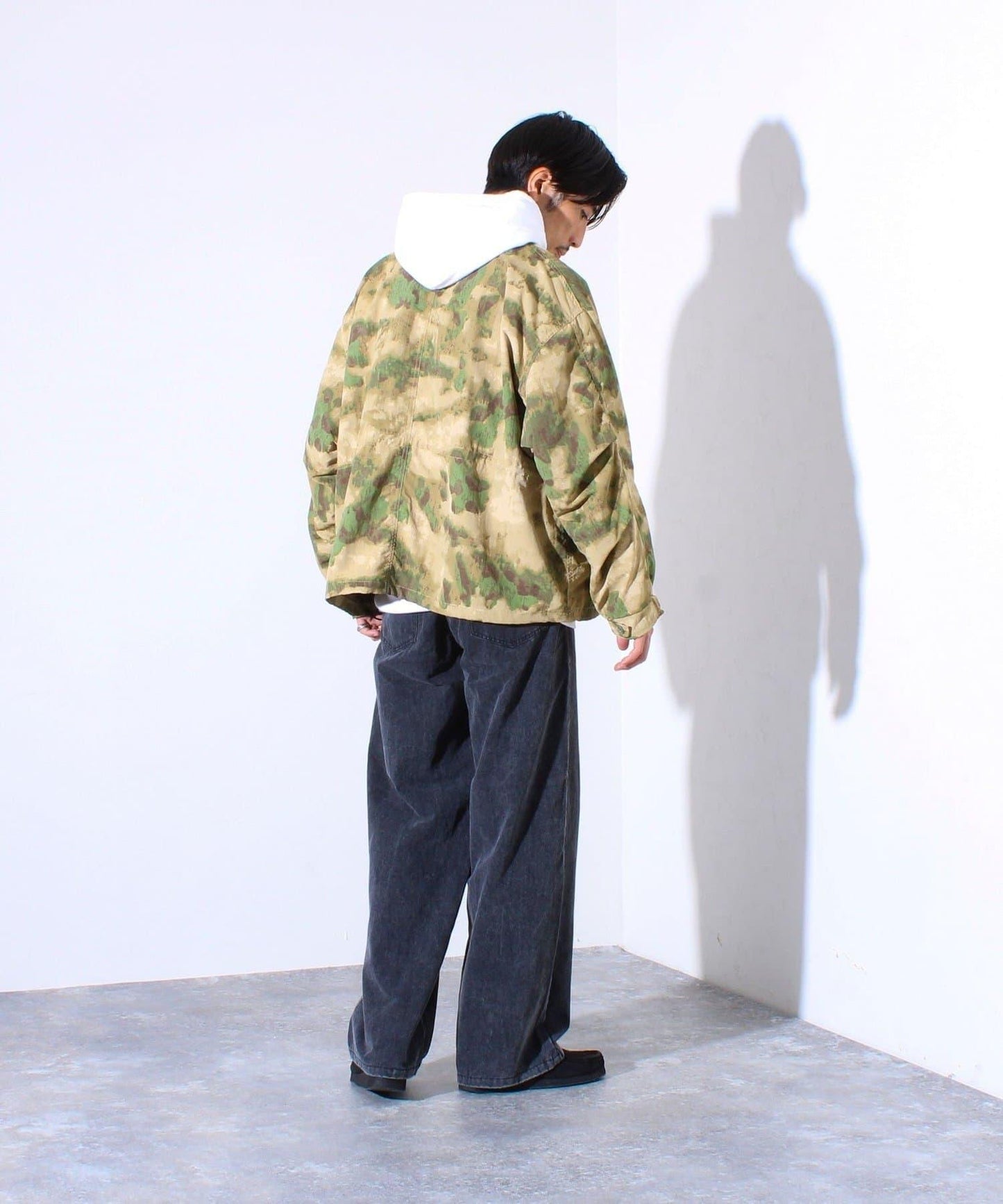 【GLOSTER】軍事風格 短款摩德風夾克 內襯網眼