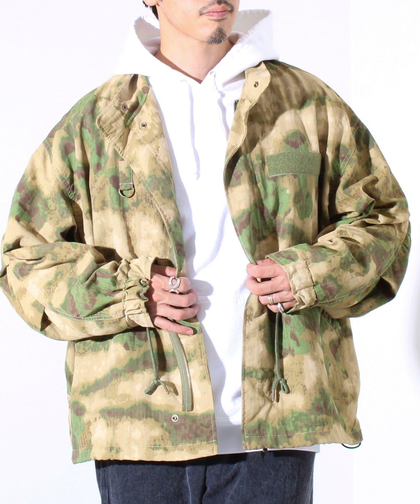 【GLOSTER】軍事風格 短款摩德風夾克 內襯網眼